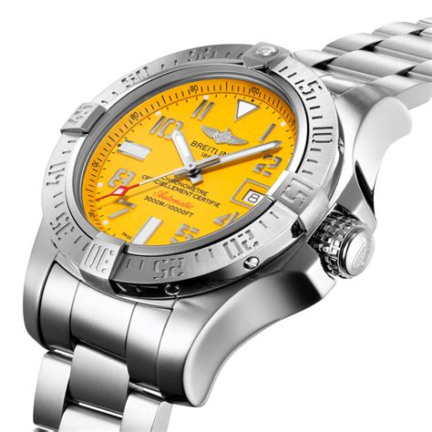 breitling avenger ii seawolf yellow review|Breitling Avenger ii seawolf yellow.